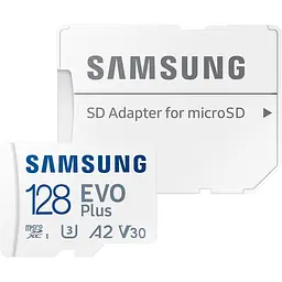 Карта пам'яті MICRO SDXC EVO+ 128GB V30 W/A MB-MC128SA/EU SAMSUNG