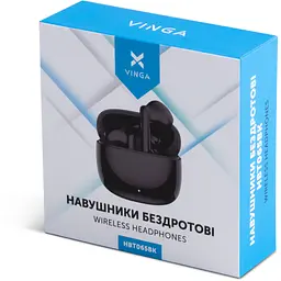 Навушники Vinga HBT065 Bluetooth Black (HBT065BK) - мініатюра 7