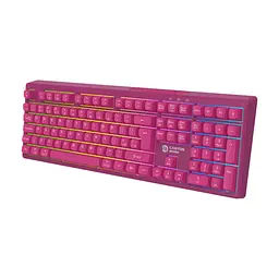 Клавіатура Canyon Fortnax Bluetooth/Wireless/USB UA Pink (CND-SKBW2) - мініатюра 4