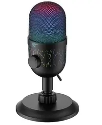 Мікрофон HV-GK52, Black, 3.5 мм, RGB підсвічування Havit teh0028138