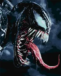 Картина за номерами Марвел Веном Marvel Venom 40х50 см PN M V
