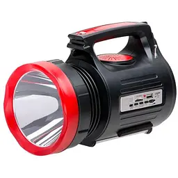 Ліхтар ручний кемпінговий акумуляторний Intertool LB-0104 1LED x 5 Вт