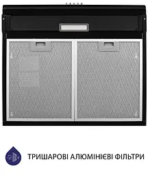 Витяжка Minola HPL 615 BL (плоска) - мініатюра 7
