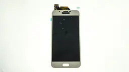 Модуль матриця + тачскрин Samsung Galaxy A8 (A800) 2016, gold (OLED)