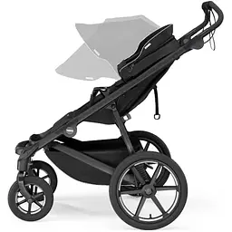 Детская коляска Thule Urban Glide 4-wheel Black [10101976] [107664] - мініатюра 3