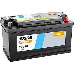 Автомобільний акумулятор EXIDE Excell 6СТ-95Ah АзЕ 800A (EN) EB950