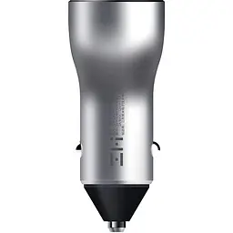 Автомобильное зарядное устройство ZMI Car Charger with Display Silver AP621 - мініатюра 4