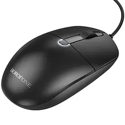 Миша дротова Borofone BG17 Morning Black - мініатюра 6