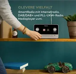 Інтернет-радіо Auna Connect 150 MKII DAB+/FM/Spotify/BT (10037494) - мініатюра 3