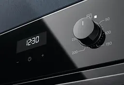 Духова шафа електрична Electrolux А пара дисплей конвекція телескопічні напрямні 65 л чорний - мініатюра 4