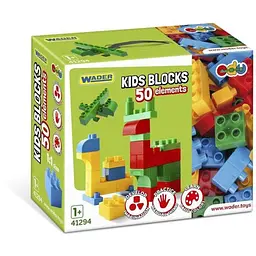 Конструктор дитячий "Kids Blocks" Wader 41294 (5900694412941)