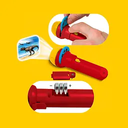 Ліхтарик-проектор Brainstorm Toys Світ динозаврів, 3 диски, 24 зображення (E2029) - мініатюра 3