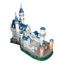 Пазл 3D CubicFun National Geographic Замок Нойшванштайн, 121 елемент (DS0990h) - мініатюра 2
