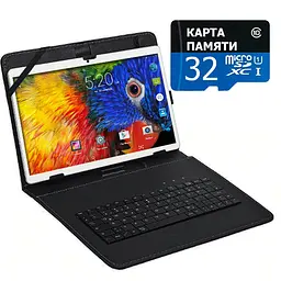Планшет-телефон Adronix MT232 3G Silver 2/32GB + Чохол-клавіатура + Карта пам'яті 32GB - мініатюра 2