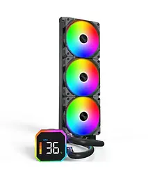 Система охолодження для комп’ютерного процесора MULTI SOCKET BLACK HYPERFLOW DIGITAL 360 MONTECH