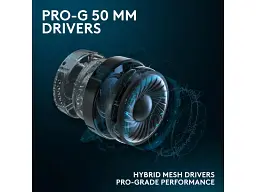 Навушники з мікрофоном Logitech G PRO X SE Black (981-001470) - мініатюра 7