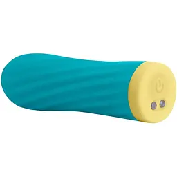 Віброкуля S Pleasures Bullets Twist & Shout Turquoise - мініатюра 2