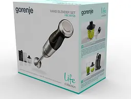 Блендер занурювальний Gorenje HBC 807 QB чорний (LW-3523G1) - мініатюра 3