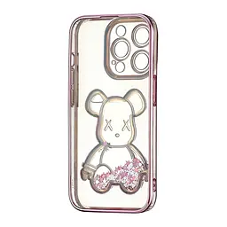 Чохол Shining Bear Case iPhone 15 Pro Pink - мініатюра 3