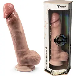 Фалоімітатор SilexD Tomas Premium Real Skin Flesh (9in MODEL 1) - мініатюра 8