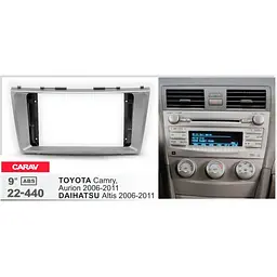 Перехідна рамка Toyota Camry, Aurion Carav 22-440 - мініатюра 5