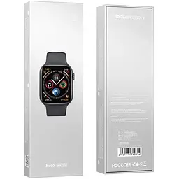 Розумний годинник Smart Watch Hoco Y5 та магнітна зарядка Чорний - мініатюра 6