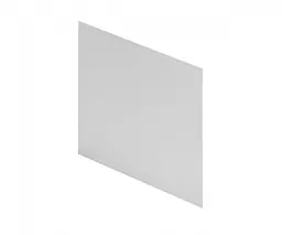 Панель для ванни Radaway Itea Lux 120x65 збоку, біла (OBEX.120.65WH)
