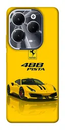 TPU чохол Demsky Yellow beast для Infinix Hot 40