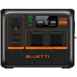 Зарядна станція Bluetti AC60P, 504Wh, 600W, LiFePO4, IP65