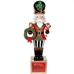 Декоративна фігурка Bona Лускунчик Merry Christmas 43х31х124 см dec0007870