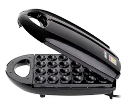 Горішниця Mesko MS 3041 XXL, 1600 Вт, форма для горішків 24 шт, антипригарне покриття, чорна - мініатюра 1