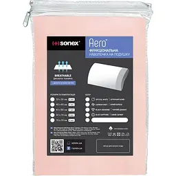 Наволочка Sonex Aero на подушку з пам`яттю Light Peach 43х60 см (SO102256) - мініатюра 2