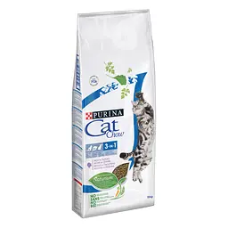 Сухий корм для дорослих кішок Cat Chow 3in1 15 кг (індичка)