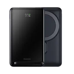 Зовнішній аккумулятор магнітний бездротової Baseus Magnetic Bracket Wireless 10000mAh 20W PPCX000003 - мініатюра 8