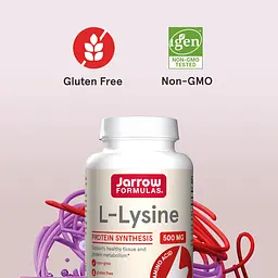 L-Лізин Jarrow Formulas L-Lysine 500 мг 100 капсул - мініатюра 4