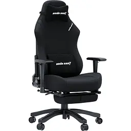 Крісло для геймерів Anda Seat Luna Pro Size L Black Fabric (AD18T-44-B-F) - мініатюра 3