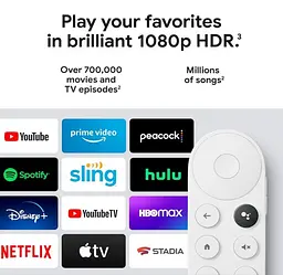Бездротова приставка медіаплеєр Google Chromecast with Google TV HD (GA03131-US) - мініатюра 7