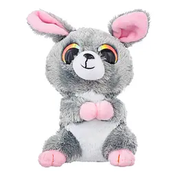 М'яка іграшка Lumo Stars Кролик Pupu класичний, 15 см, сірий (54994) - мініатюра 2