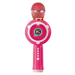 Мікрофон, HY850-52-65-66-E, 23 см, акумулятор, Bluetooth, з музичними та світловими ефектами (В асортименті) - мініатюра 3