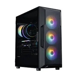 Zalman Корпус I3 Neo V2 без БР, 2xUSB3.0, 1x Type C, 4x120мм RGB, VGA 400мм, LCS ready, TG Side Panel, ATX, чорний