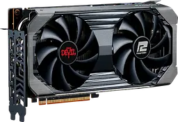 Відеокарта AMD Radeon RX 6600 XT 8GB PowerColor Red Devil (AXRX 6600XT 8GBD6-3DHE/OC) Б/В - мініатюра 2