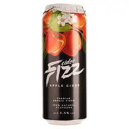 Сидр Fizz Apple, 4,5%, з/б, 0,5 л