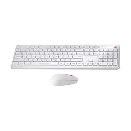 Комплект Xiaomi MiiiW Keyboard and Mouse Combo Gen 3 PB03 Wireless UA White (MW24PB03 White) - мініатюра 2