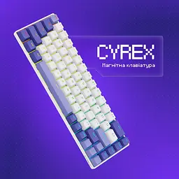 Клавіатура Proove Gaming Cyrex (Ukraine Layout) White/Purple (MKCR00022417) - мініатюра 11