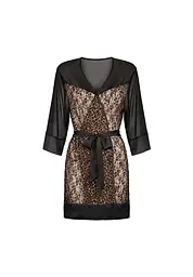Пеньюар Obsessive Allunes 2XL/3XL леопардовий - мініатюра 5