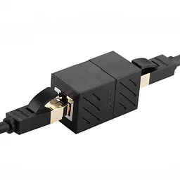 З'єднувач кручений пари RJ45 Ugreen NW114 20390 (Чорний) - мініатюра 2
