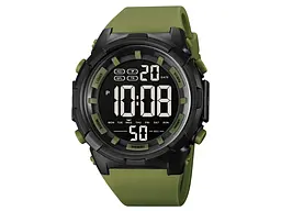 Чоловічий наручний годинник 1845AG Army Green Skmei acs0030546 - мініатюра 2