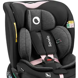 Автокрісло Lionelo Navy I-Size black pink (LO-NAVY I-SIZE BLACK PINK) - мініатюра 7