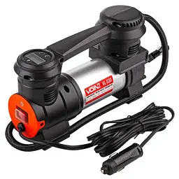 Автомобільний компресор VOIN 150psi 15A 40л Автостоп прикурювач ліхтар (VL-530)