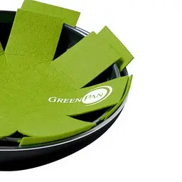 Захист для зберігання сковорідок GreenPan 2 шт 27+34 см салатовий (CC000749-001) - мініатюра 2